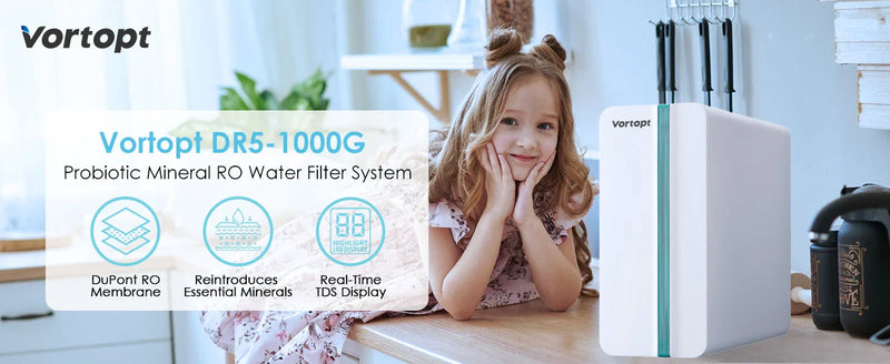 Vortopt DR5 Water Purifier - Bring you a Brand New Water Purification Experience