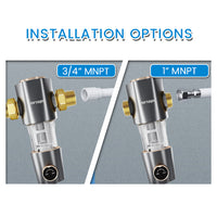 Q50 Sediment Filter for Well Water ,Automatic Backwash System, Spin Down Sediment Filter, Vortopt - Vortopt