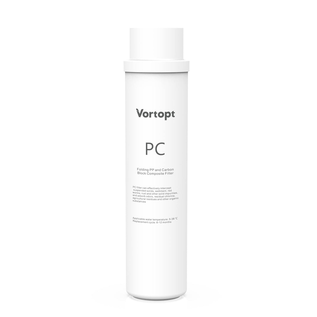QR06 PC Replacement Filter for QR06 Reverse Osmosis Water Filtration System, Vortopt - Vortopt