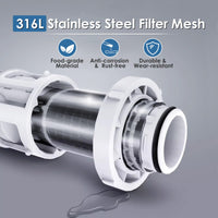 Q50 Sediment Filter for Well Water ,Automatic Backwash System, Spin Down Sediment Filter, Vortopt - Vortopt