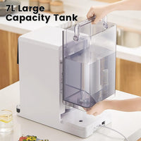 Vortopt Countertop Reverse Osmosis System - 5 Stage Counter Top RO Water Filter, 0.0001um Purification for Drinking, Reduces TDS, Fast Heating Water Dispenser, BPA Free (UR02-US) - Vortopt