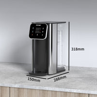 Vortopt Countertop Instant Heat Water Filter Dispenser, NSF Certified Water Filtration Pitcher UR05